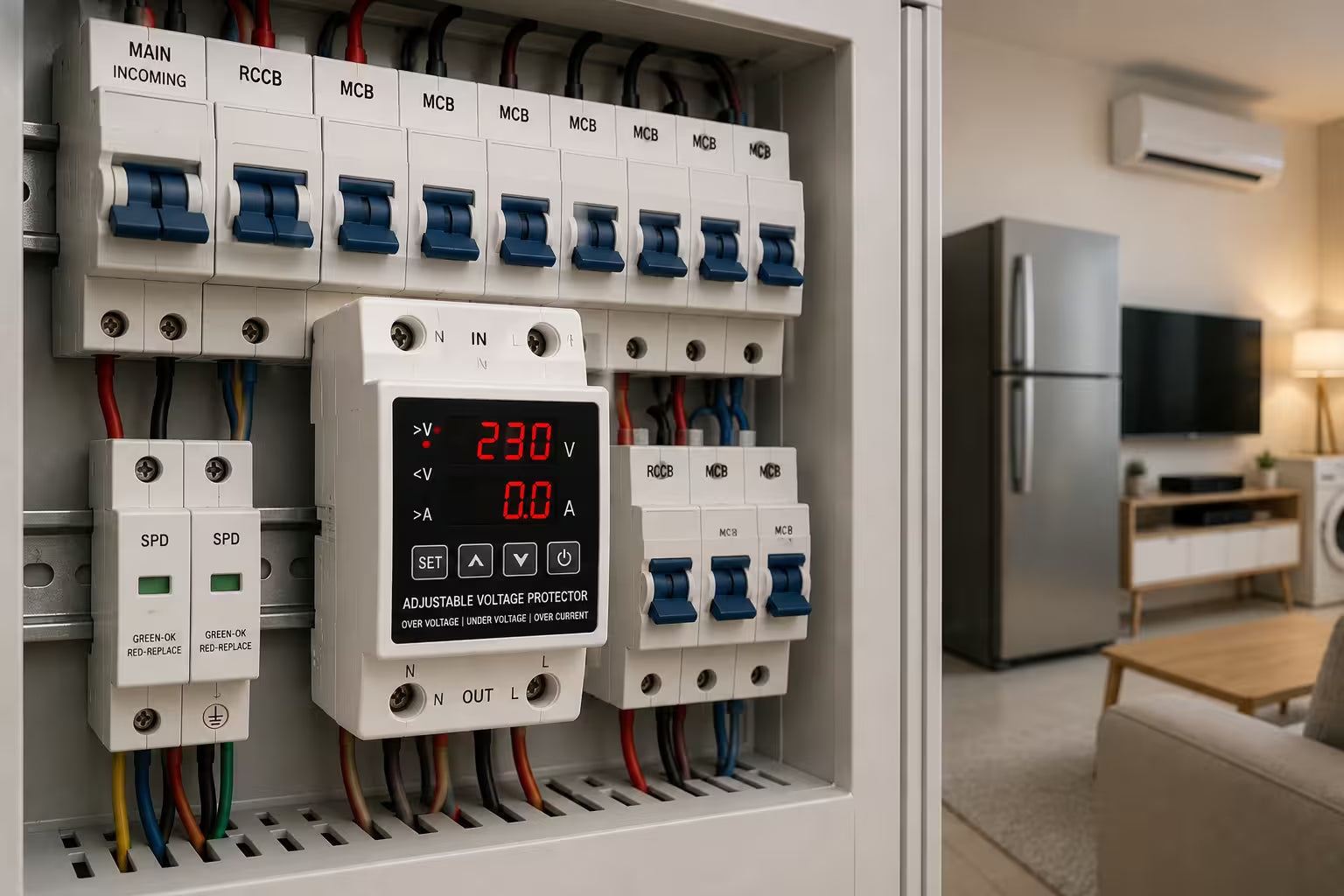 Over & Under Voltage Protectors: How to Protect Home Appliances from Grid Spikes