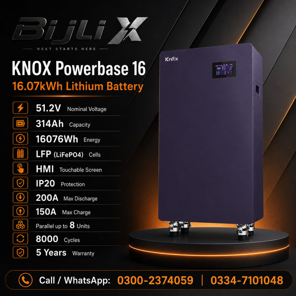Knox Powerbase 16 51.2V 314Ah Lithium Battery