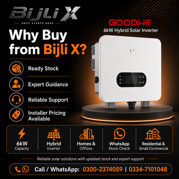 GoodWe ES Uniq 6kW Hybrid Solar Inverter (GW6000-ES-C10)