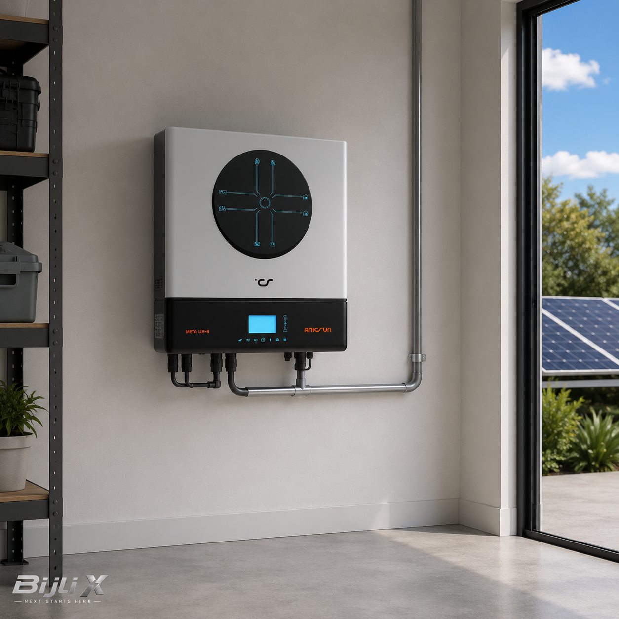 ANICSUN Meta UX 8kW Hybrid Solar Inverter