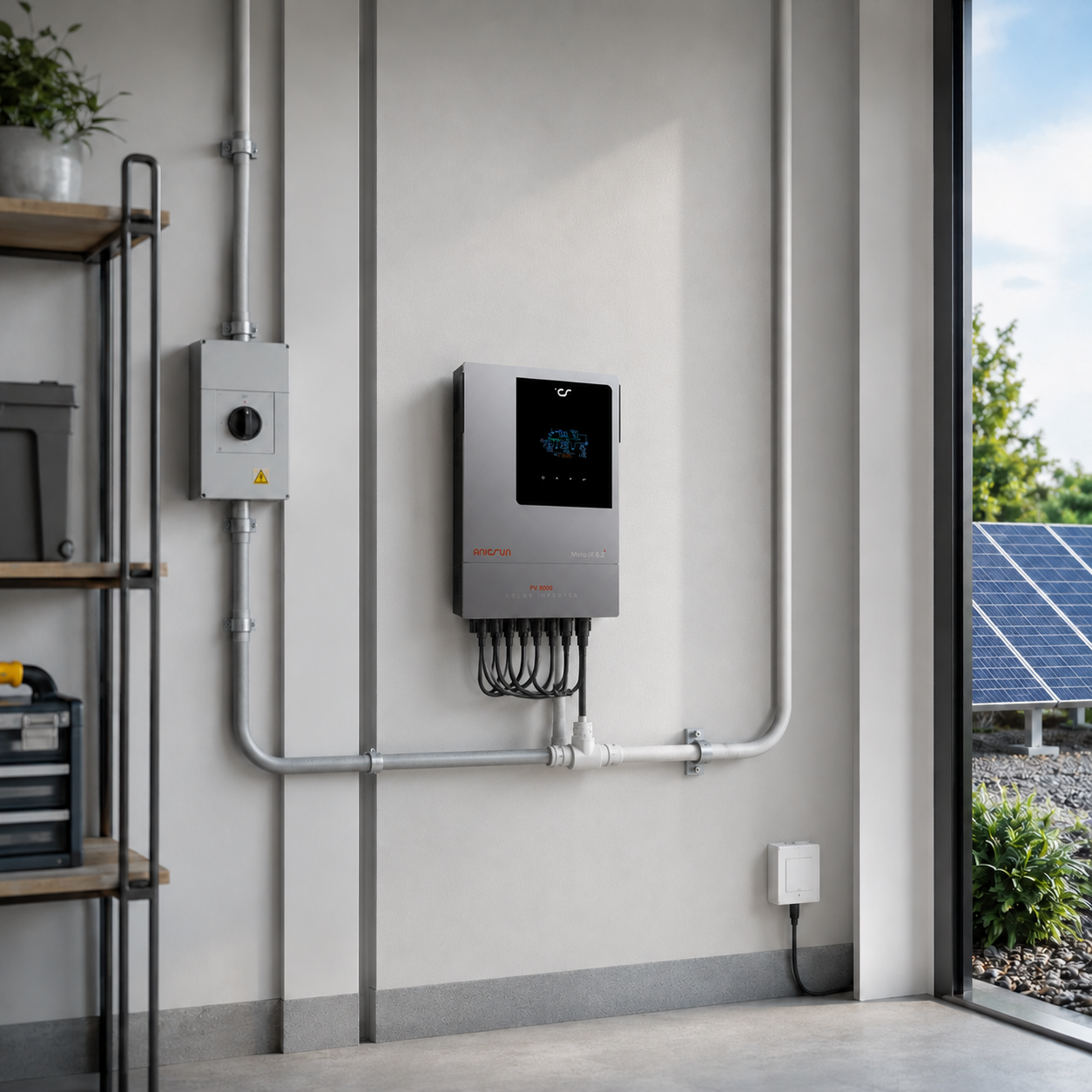 ANICSUN Meta iX 6.2kW Hybrid Solar Inverter IP21