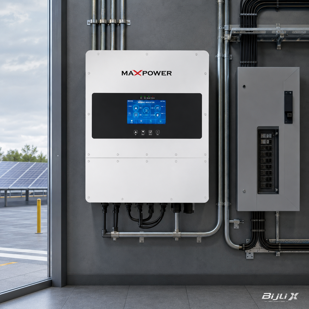 Voltas 12K-H4 Three Phase Hybrid Solar Inverter