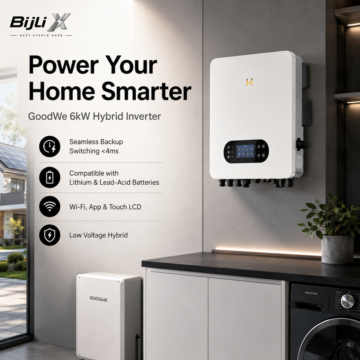 GoodWe 6kW Hybrid Solar Inverter