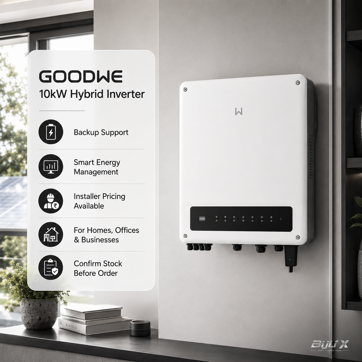 GoodWe 10kW Hybrid Solar Inverter