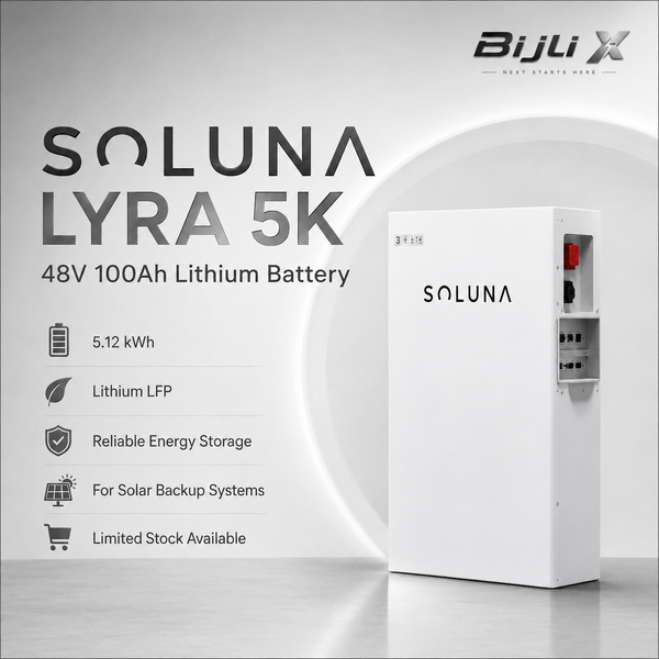 Soluna Lyra 5K 48V 100Ah Lithium Battery