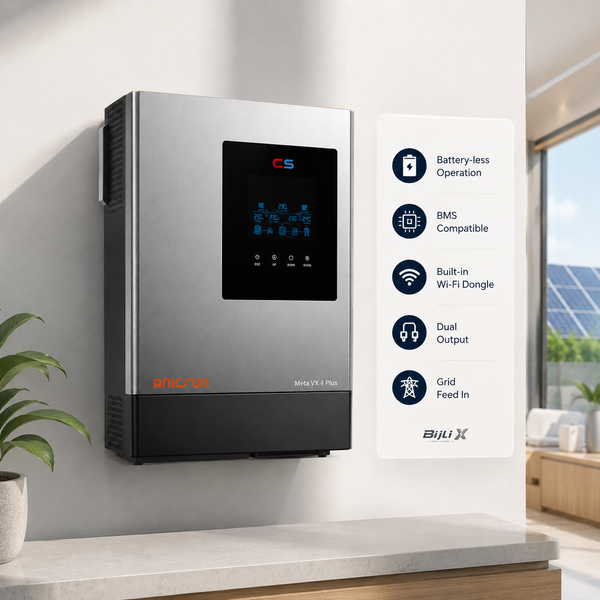 ANICSUN Meta VX 4kW Hybrid Solar Inverter IP21