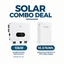 GoodWe 10kW Hybrid Solar Inverter + Soluna 16.07kWh IP65 Lithium Battery Combo