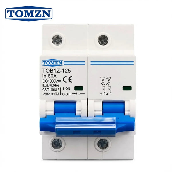 Tomzn DC 2P Battery Breaker 125A