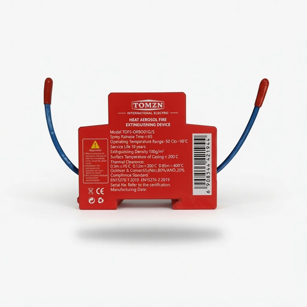 Tomzn Heat Aerosol Fire Extinguishing Device TOFS-QRR0.01G/S Main image
