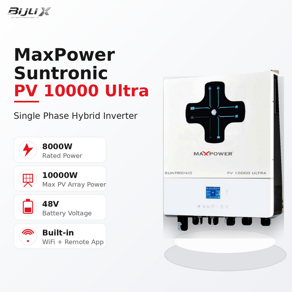 MaxPower Suntronic PV 10000 Ultra single phase hybrid