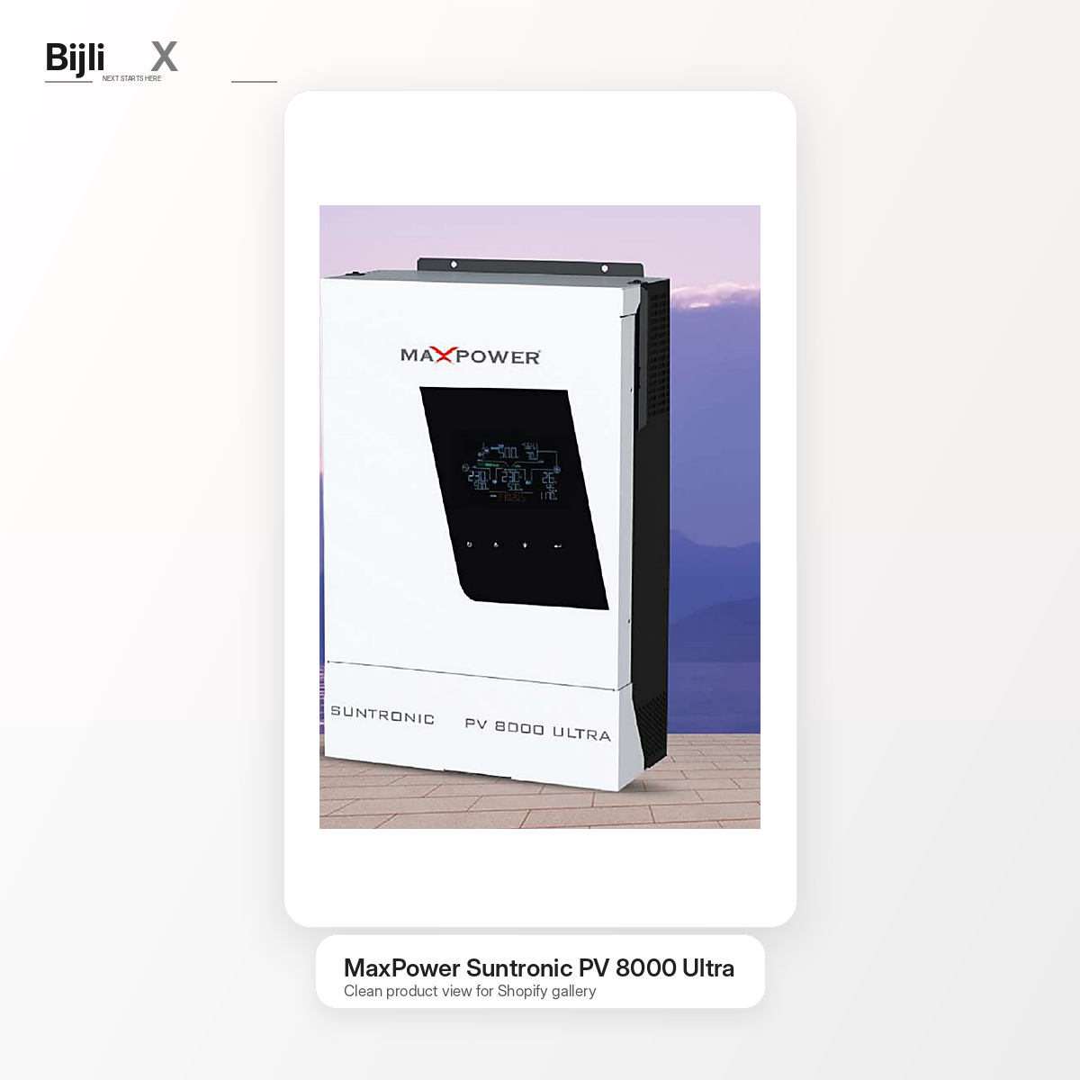 MaxPower Suntronic PV 8000 Ultra clean product view