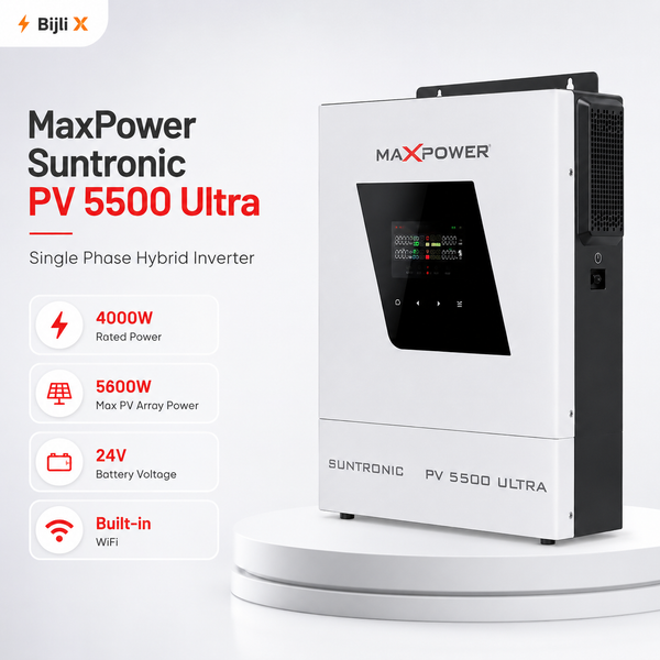 MaxPower Suntronic PV 5500 Ultra studio product view